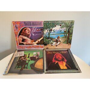 Lot of 4 Vintage Dave Mason Vinyl Record Albums, Dave Mason is Alive Head Keeper